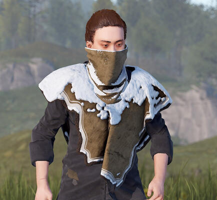 Mask and Poncho. Blender/Substance 3D