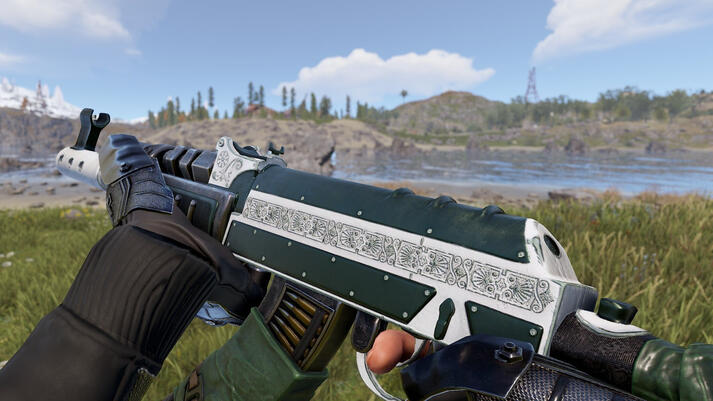 Fully custom textures created using Substance Painter 3D for this skin.